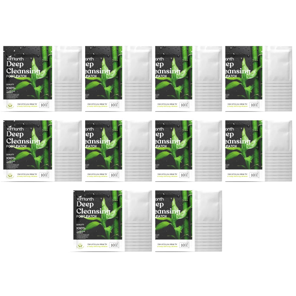 10-100PCS Detox Foot Patches Stress Relief Feet Deep Sleep Herbal Detox Sticker Clean Relieve Stress For Foot Care Tools