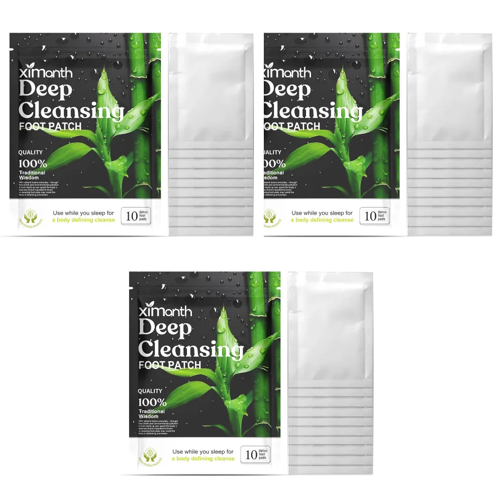 10-100PCS Detox Foot Patches Stress Relief Feet Deep Sleep Herbal Detox Sticker Clean Relieve Stress For Foot Care Tools