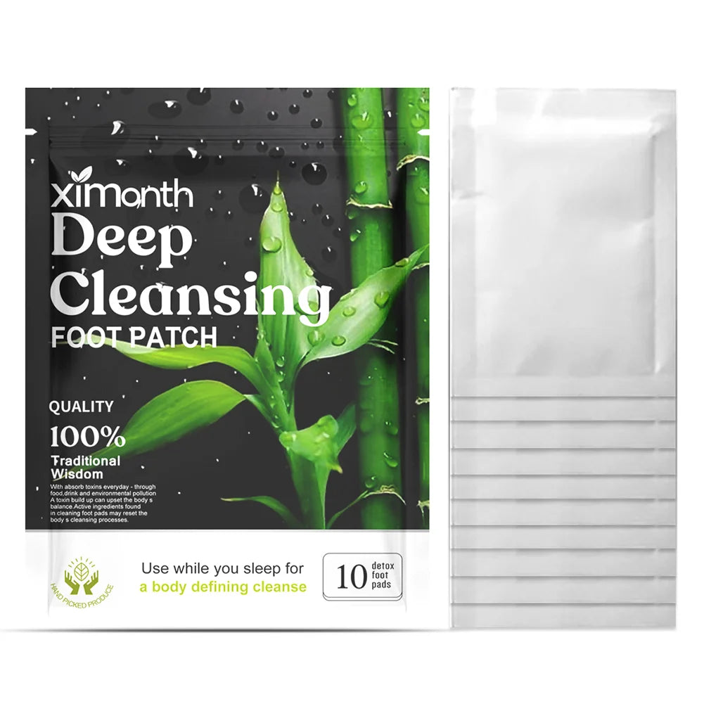 10-100PCS Detox Foot Patches Stress Relief Feet Deep Sleep Herbal Detox Sticker Clean Relieve Stress For Foot Care Tools