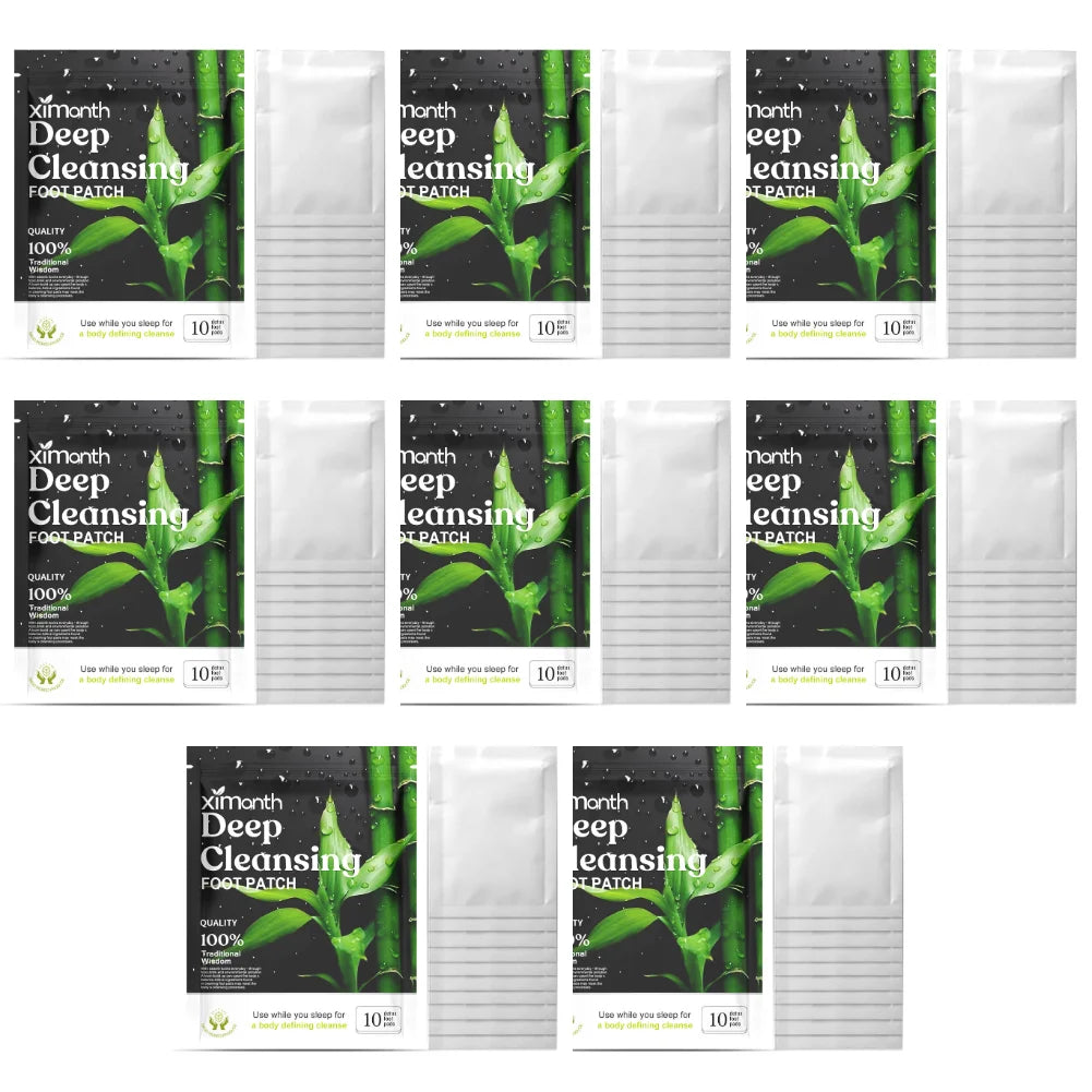 10-100PCS Detox Foot Patches Stress Relief Feet Deep Sleep Herbal Detox Sticker Clean Relieve Stress For Foot Care Tools