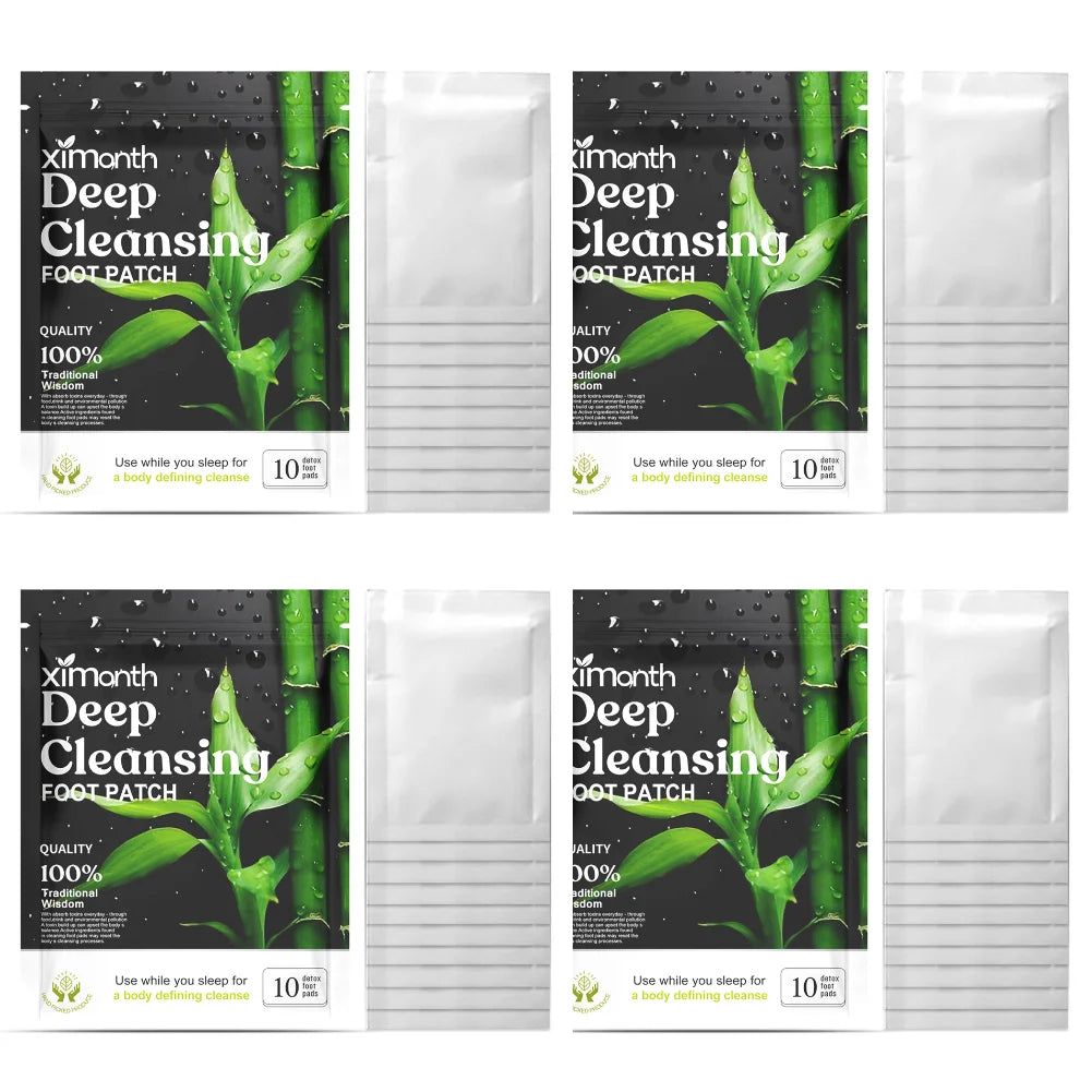 10-100PCS Detox Foot Patches Stress Relief Feet Deep Sleep Herbal Detox Sticker Clean Relieve Stress For Foot Care Tools