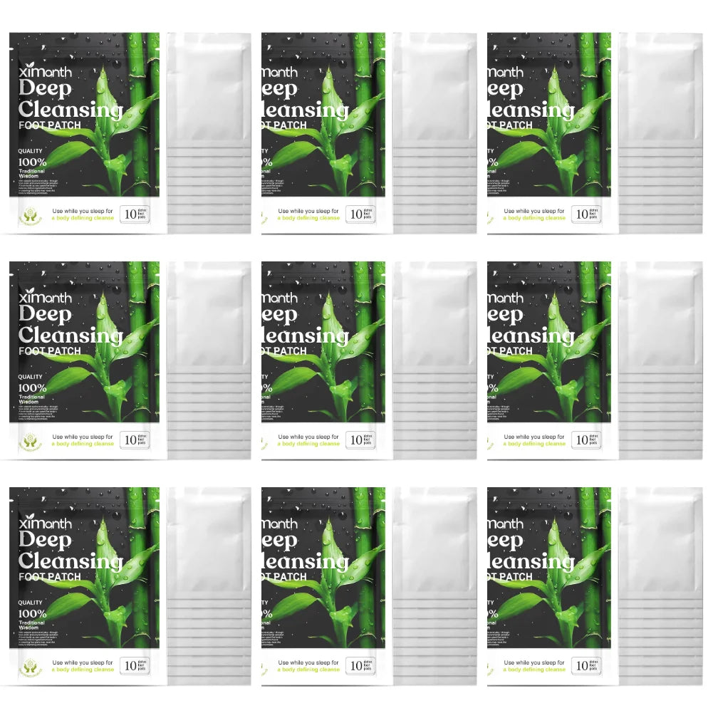 10-100PCS Detox Foot Patches Stress Relief Feet Deep Sleep Herbal Detox Sticker Clean Relieve Stress For Foot Care Tools